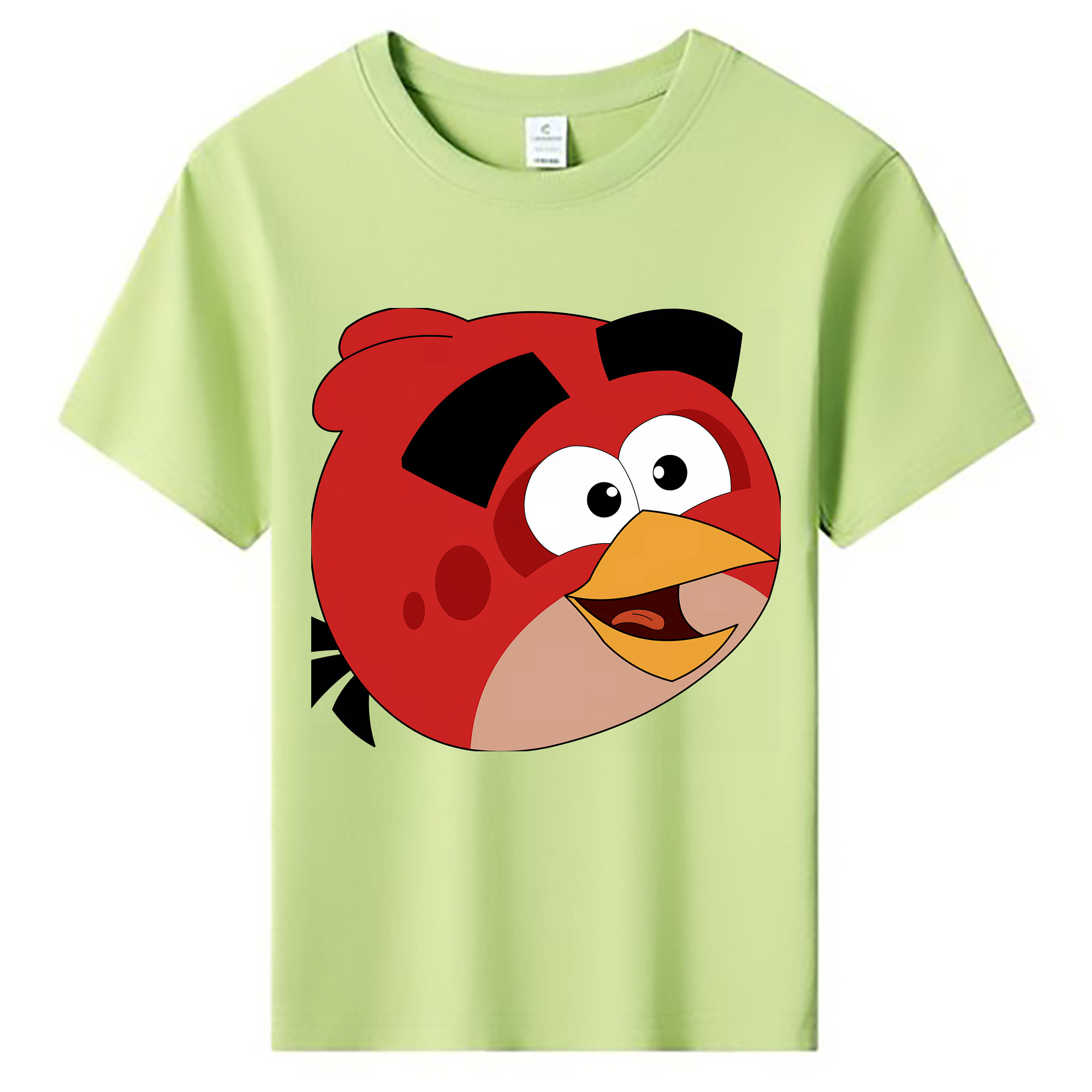 （画像用） Angry Birds アングリーバード 綿100％キッズTシャツ（フロントプリント）